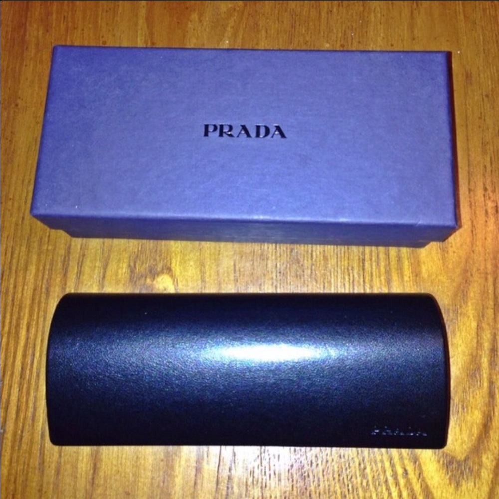 Authentic Prada Eyewear Case